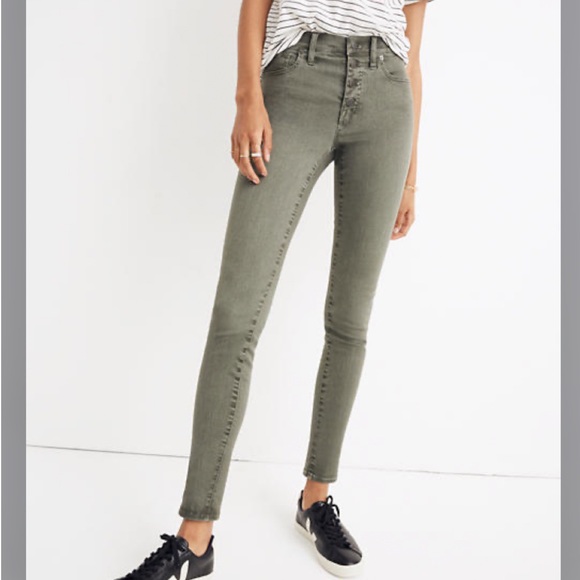 Madewell Denim - [Madewell] 9” Rise 5 Button Skinny Jeans, 28